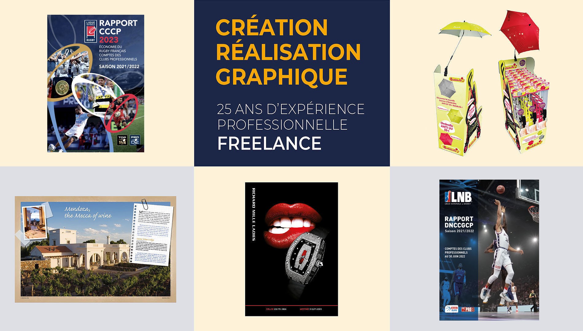 Mosaïque de clients